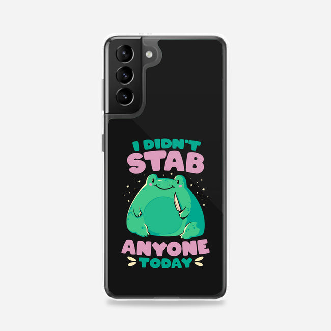 I Didn't Stab Anyone Today-Samsung-Snap-Phone Case-eduely