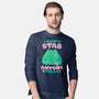 I Didn't Stab Anyone Today-Mens-Long Sleeved-Tee-eduely