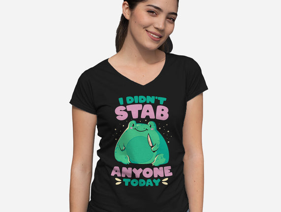 I Didn't Stab Anyone Today