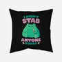 I Didn't Stab Anyone Today-None-Removable Cover w Insert-Throw Pillow-eduely
