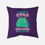 I Didn't Stab Anyone Today-None-Removable Cover-Throw Pillow-eduely