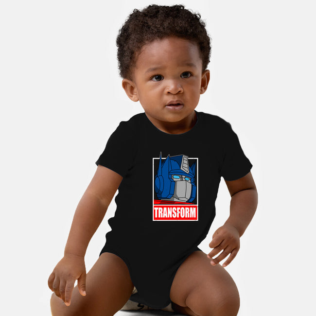 Obey And Transform-Baby-Basic-Onesie-Boggs Nicolas