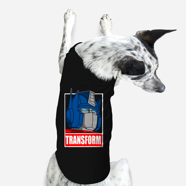 Obey And Transform-Dog-Basic-Pet Tank-Boggs Nicolas
