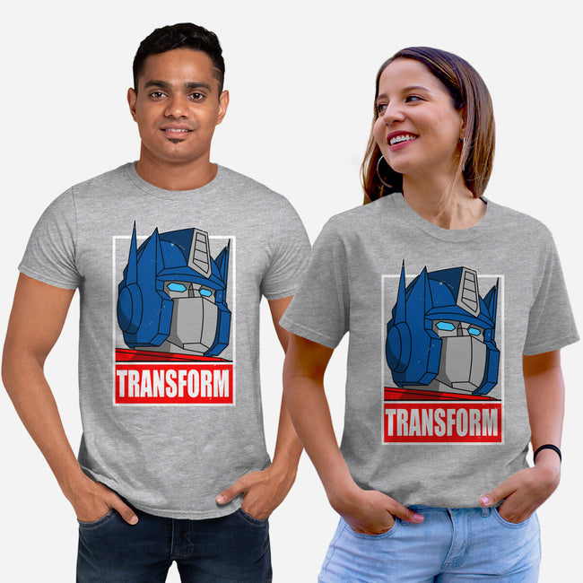 Obey And Transform-Unisex-Basic-Tee-Boggs Nicolas