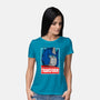 Obey And Transform-Womens-Basic-Tee-Boggs Nicolas