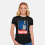 Obey And Transform-Womens-Fitted-Tee-Boggs Nicolas