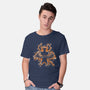 Knight Power Line-Mens-Basic-Tee-nickzzarto