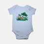 Froggy Friends-Baby-Basic-Onesie-TechraNova