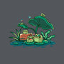 Froggy Friends-None-Removable Cover w Insert-Throw Pillow-TechraNova