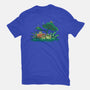Froggy Friends-Womens-Basic-Tee-TechraNova