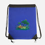 Froggy Friends-None-Drawstring-Bag-TechraNova