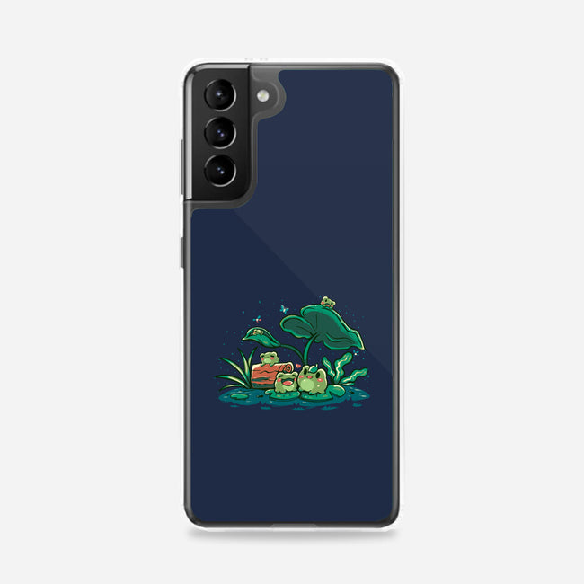 Froggy Friends-Samsung-Snap-Phone Case-TechraNova