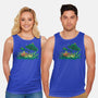 Froggy Friends-Unisex-Basic-Tank-TechraNova