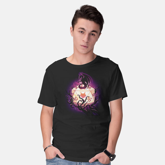 Magic Dragon Dice-Mens-Basic-Tee-Vallina84