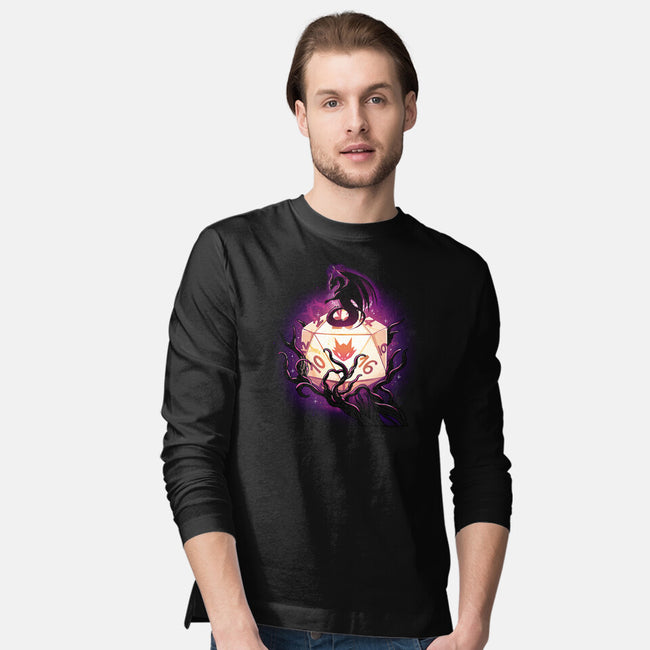 Magic Dragon Dice-Mens-Long Sleeved-Tee-Vallina84