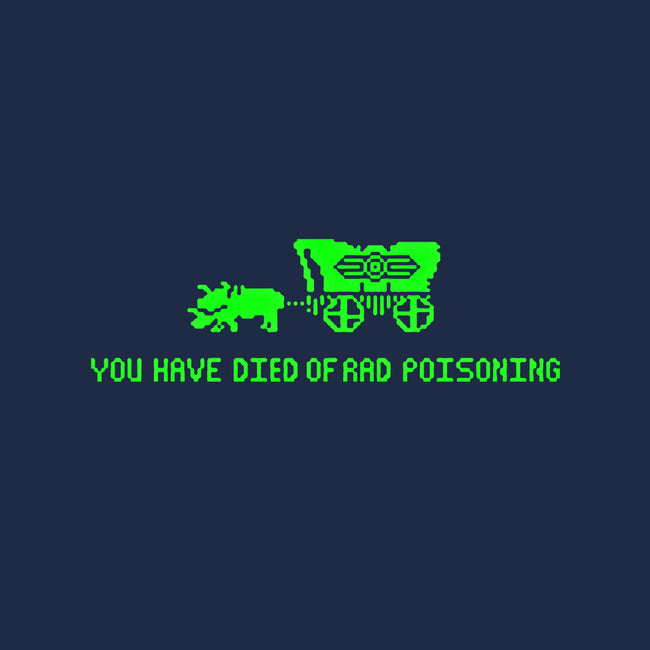 You Have Died of Rad Poisoning-none removable cover w insert throw pillow-teddythulu