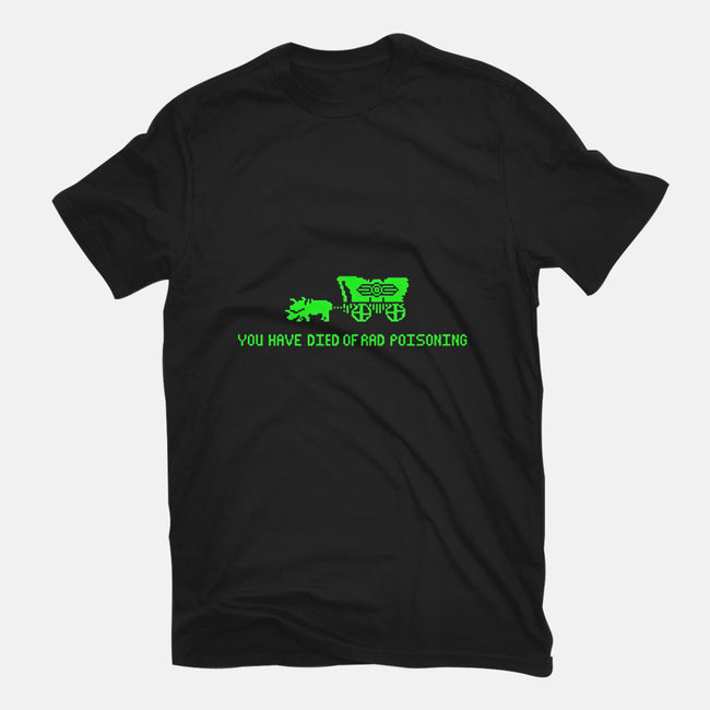 You Have Died of Rad Poisoning-womens basic tee-teddythulu