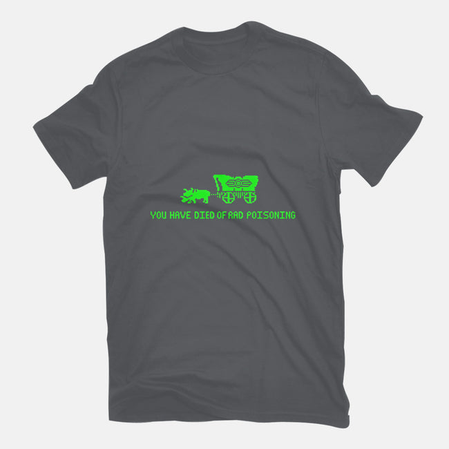 You Have Died of Rad Poisoning-youth basic tee-teddythulu