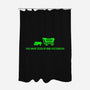 You Have Died of Rad Poisoning-none polyester shower curtain-teddythulu