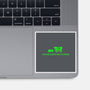 You Have Died of Rad Poisoning-none glossy sticker-teddythulu
