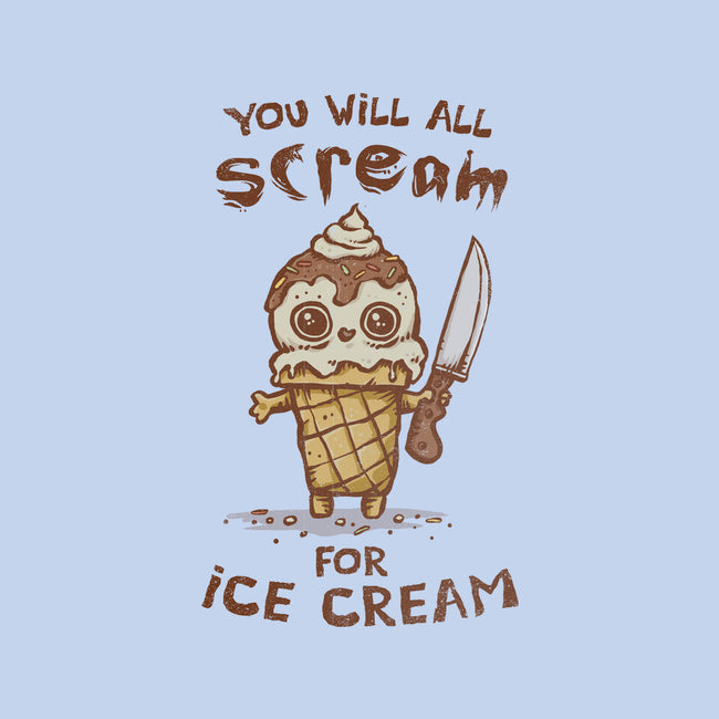 We All Scream For Ice Cream-None-Zippered-Laptop Sleeve-kg07