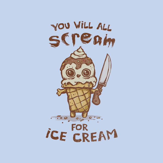 We All Scream For Ice Cream-Mens-Long Sleeved-Tee-kg07