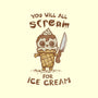 We All Scream For Ice Cream-Unisex-Basic-Tank-kg07