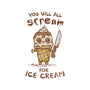We All Scream For Ice Cream-Womens-Off Shoulder-Sweatshirt-kg07