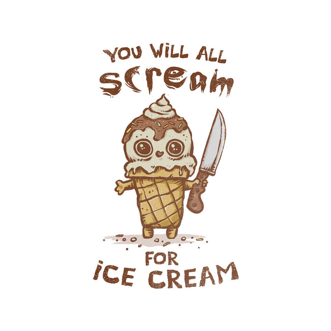 We All Scream For Ice Cream-Womens-Fitted-Tee-kg07