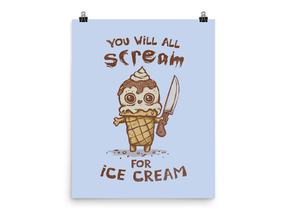 We All Scream For Ice Cream