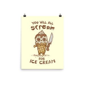 We All Scream For Ice Cream