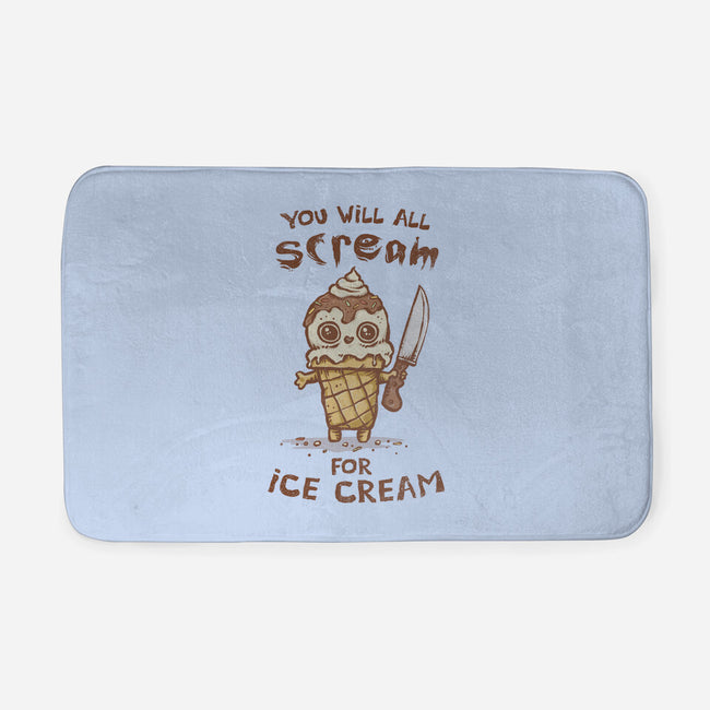 We All Scream For Ice Cream-None-Memory Foam-Bath Mat-kg07