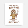We All Scream For Ice Cream-None-Stretched-Canvas-kg07