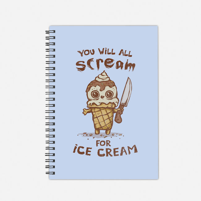 We All Scream For Ice Cream-None-Dot Grid-Notebook-kg07