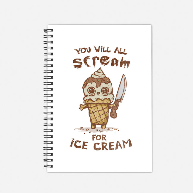 We All Scream For Ice Cream-None-Dot Grid-Notebook-kg07
