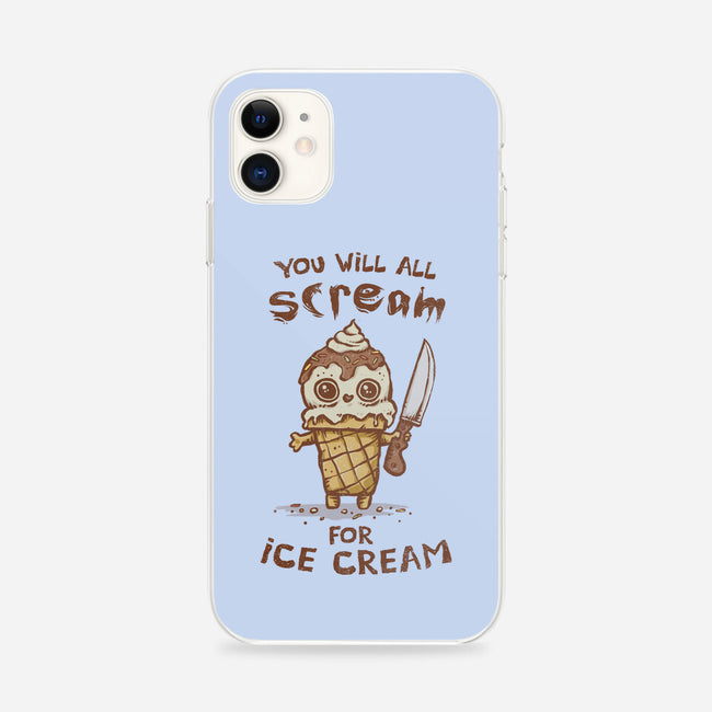 We All Scream For Ice Cream-iPhone-Snap-Phone Case-kg07