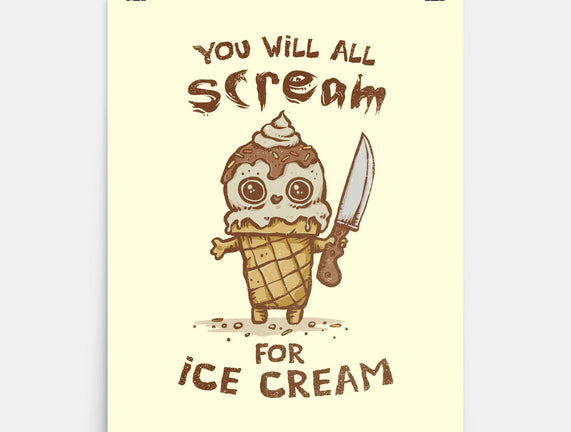 We All Scream For Ice Cream