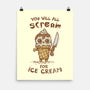 We All Scream For Ice Cream-None-Matte-Poster-kg07
