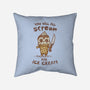 We All Scream For Ice Cream-None-Removable Cover-Throw Pillow-kg07