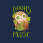 Books Grow Magic-Womens-Basic-Tee-ricolaa