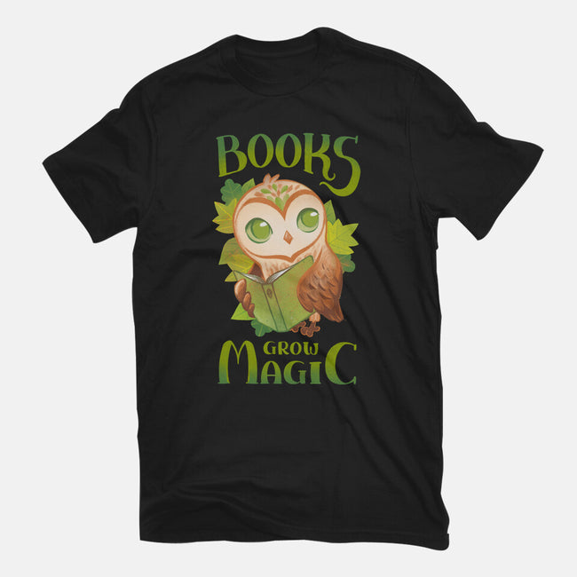 Books Grow Magic-Mens-Basic-Tee-ricolaa