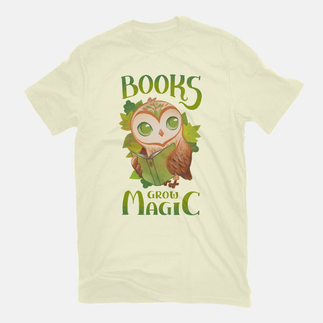 Books Grow Magic-Mens-Basic-Tee-ricolaa