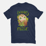 Books Grow Magic-Womens-Basic-Tee-ricolaa