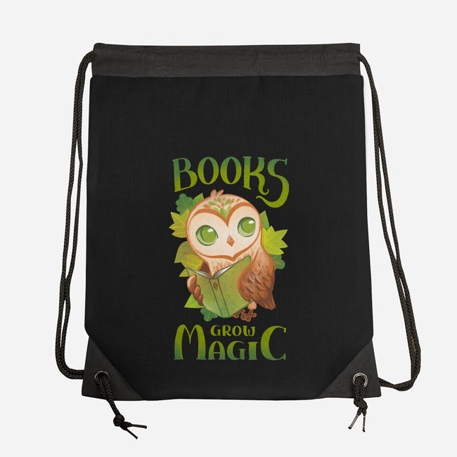 Books Grow Magic-None-Drawstring-Bag-ricolaa