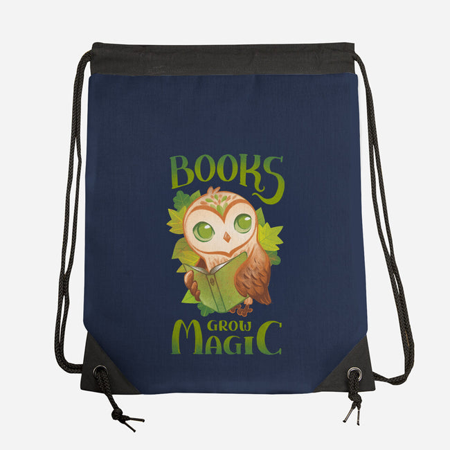 Books Grow Magic-None-Drawstring-Bag-ricolaa