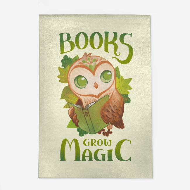 Books Grow Magic-None-Indoor-Rug-ricolaa