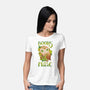 Books Grow Magic-Womens-Basic-Tee-ricolaa