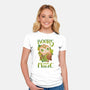 Books Grow Magic-Womens-Fitted-Tee-ricolaa