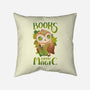 Books Grow Magic-None-Removable Cover w Insert-Throw Pillow-ricolaa