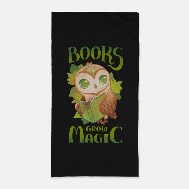 Books Grow Magic-None-Beach-Towel-ricolaa